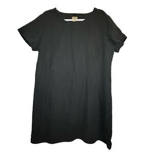 L.L. Bean Black Midi Dress